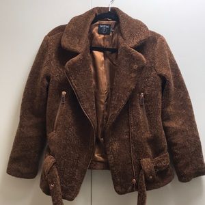 Brown Teddy Jacket